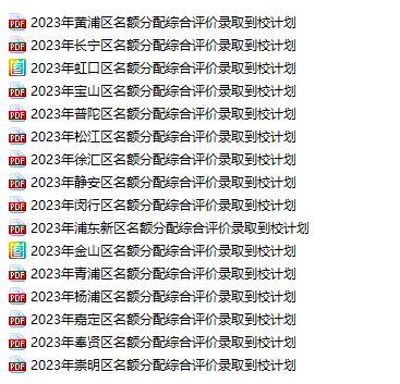 上海中考名额到校计划