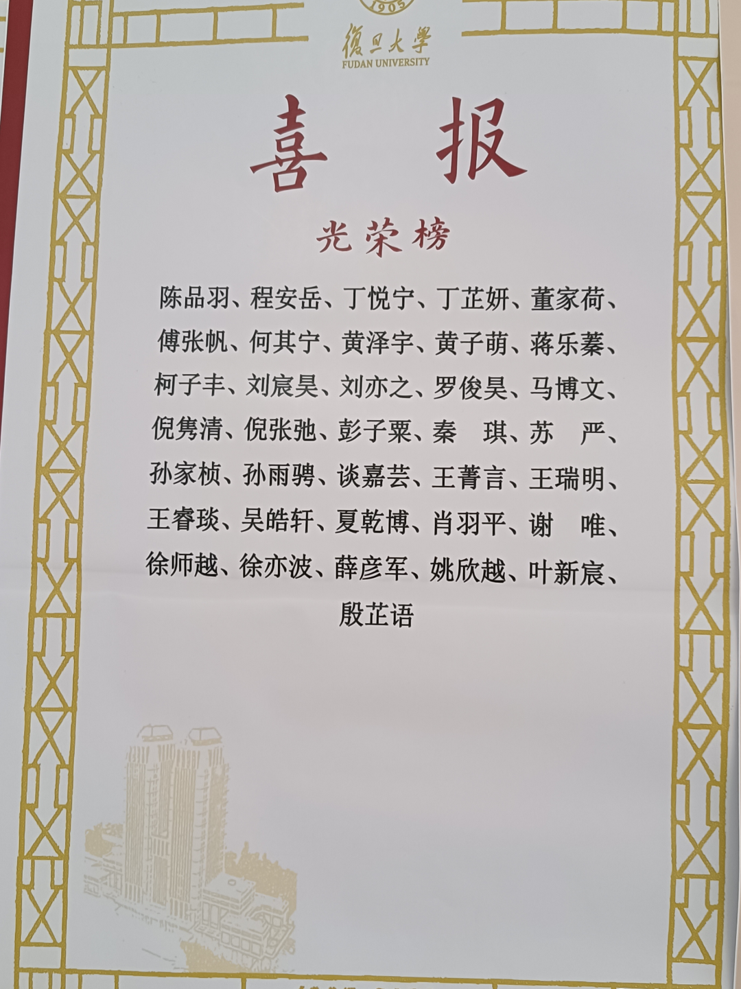 上海高考喜报