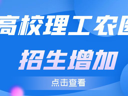 选科注意！上海高校3年内理工农医招生提高10%，文科类缩减