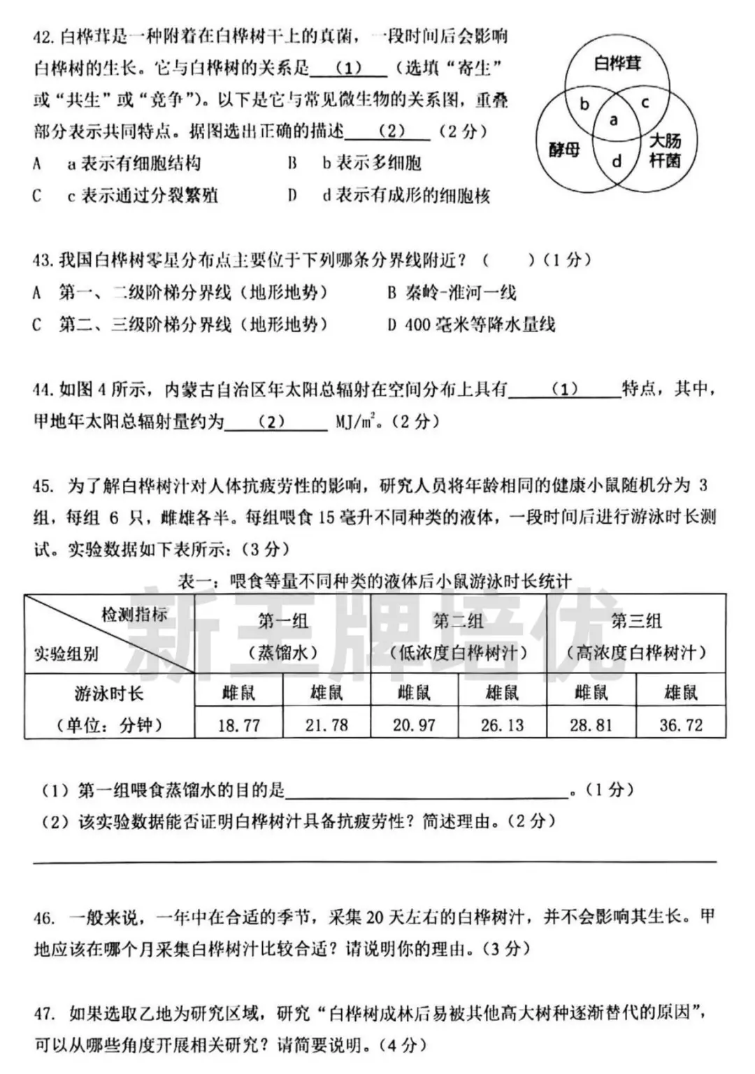 最新！杨浦初三二模试卷来啦！含语/物/化/跨学科