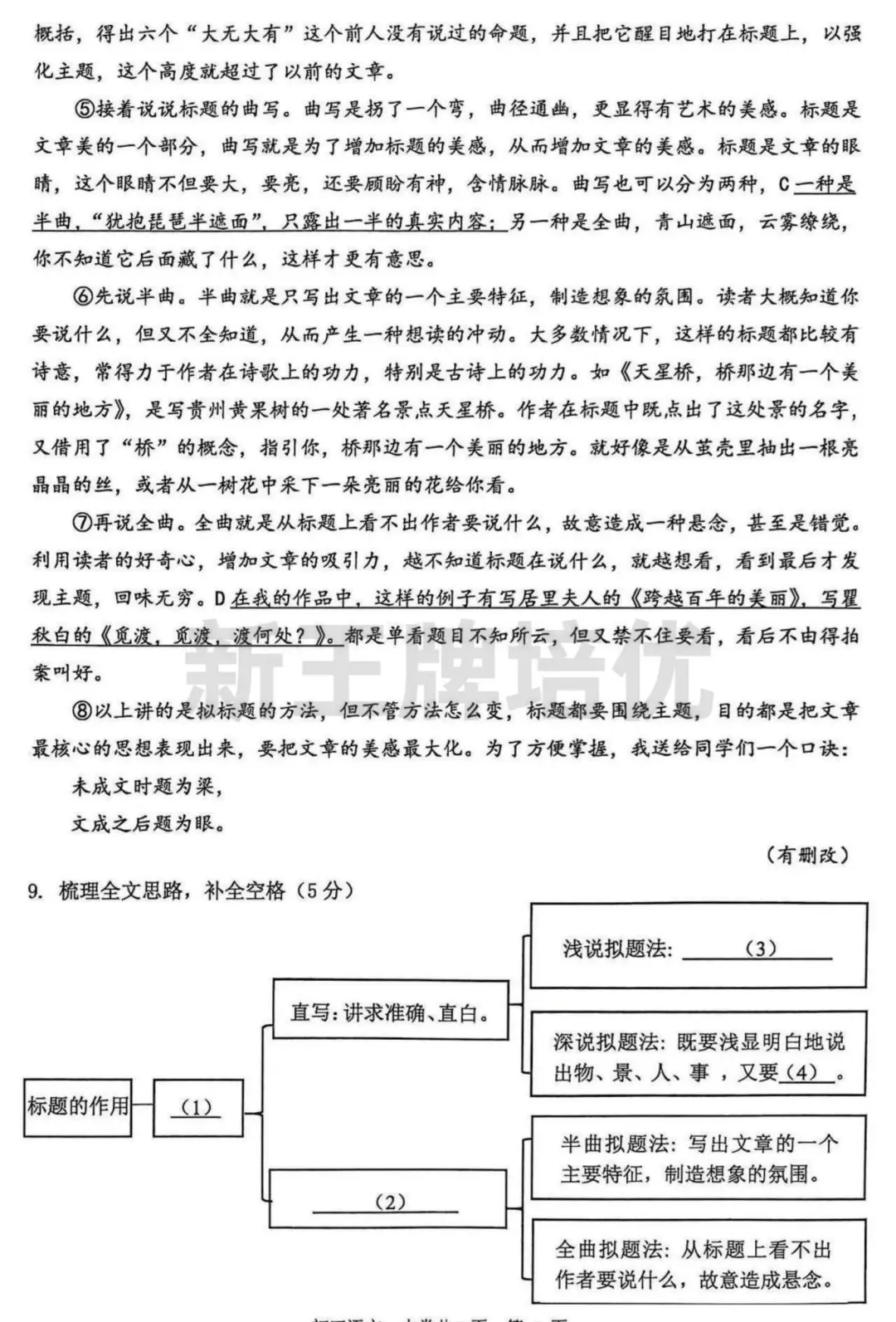 2025徐汇/普陀/虹口二模作文出炉