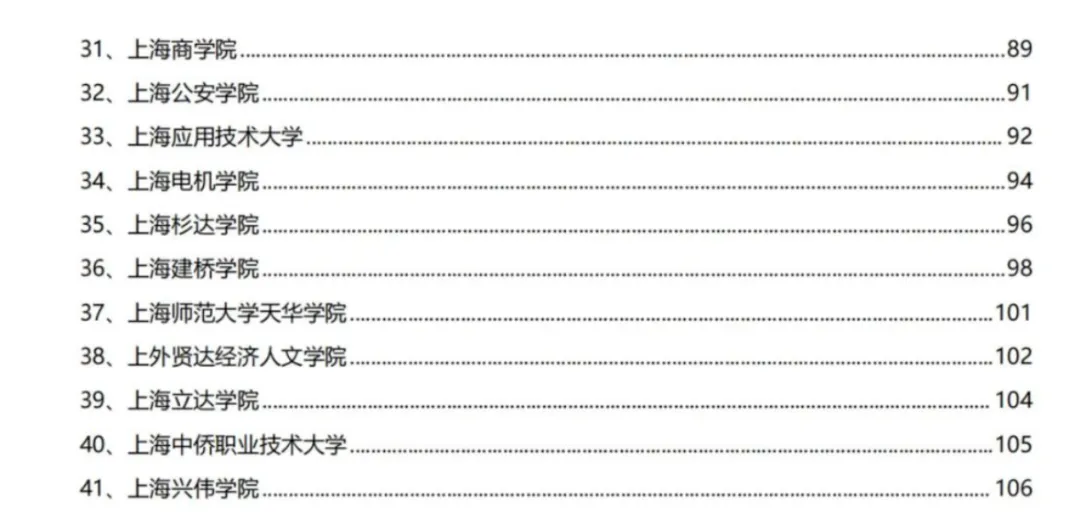 上海本地大学一本通